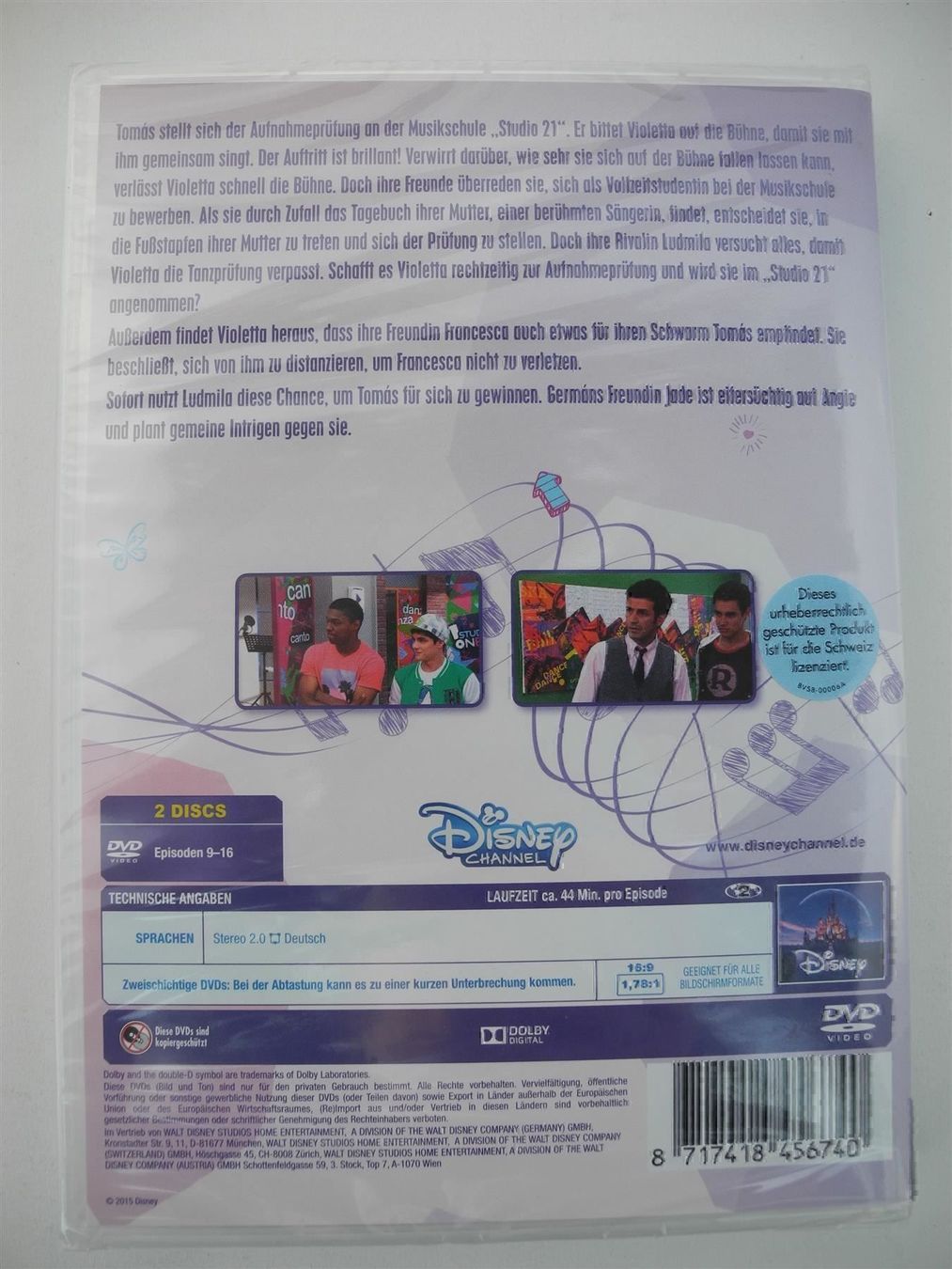 Alle DVDs: Disney Violetta Volume 2, Nr. 488 – Neu und originalverpackt aus Kottwil von Crazyrolf 1