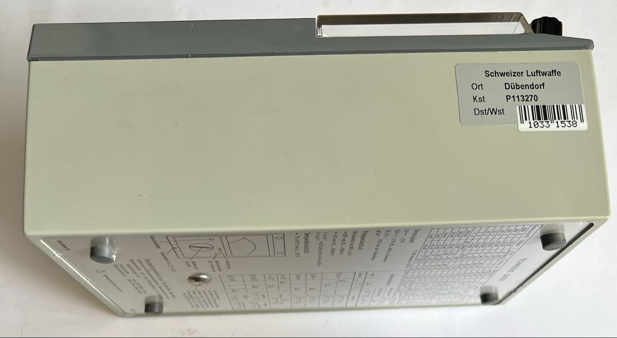 BBC Goerz Metrawatt Misurare: GOERZ Electro UNIGOR 6eP Schweizer Luftwaffe Multimeter  Zum – Usato da Oberhofen Thun'see venduto da SwissTreasure 9