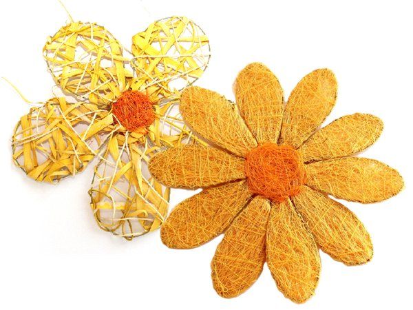Tutte le decorazioni: Deko Blume gelb 30 und 35cm – Nuovo (secondo la descrizione) da Schlatt TG venduto da kreativ-atelier