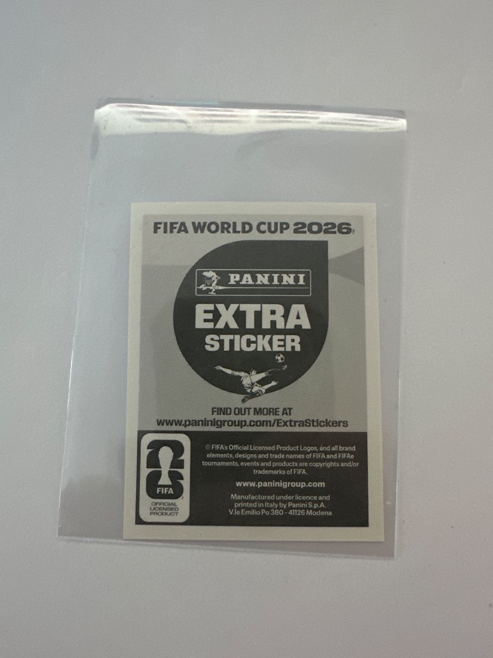 Panini Carte collezionabili: Panini FIFA WM 2026 Extra Sticker Regular - Moisés Caicedo – Nuovo (secondo la descrizione) da Sulz AG venduto da DealWerk 1