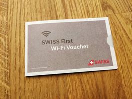 Swiss First Wi-Fi Voucher