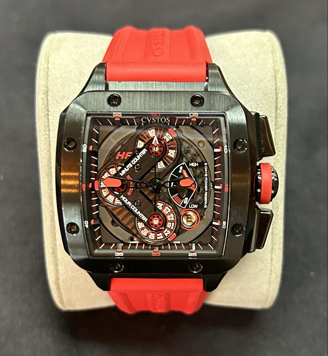 Orologi: Cvstos Evosquare-45 chrono HF – Usato da Châtillon FR venduto da xwillow
