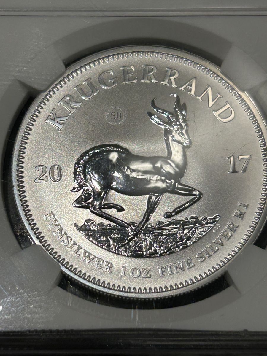 Tutti le monete: Krügerrand 2017 NGC SP68 – Nuovo (secondo la descrizione) da St. Gallen venduto da Tenkmaster 2