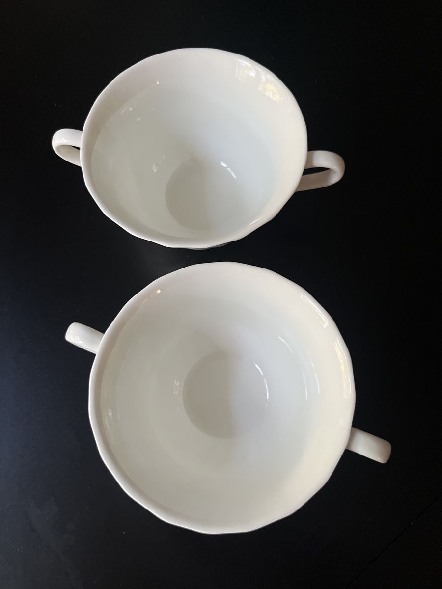 Geschirrsets: Wegwood bone China 2 cups, Perfect Condition – Gebraucht aus Zürich von Nowstalgia 3