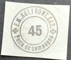 FP-Ausschnitt 2.WK, Stab Grenz Regiment 45, Gz
