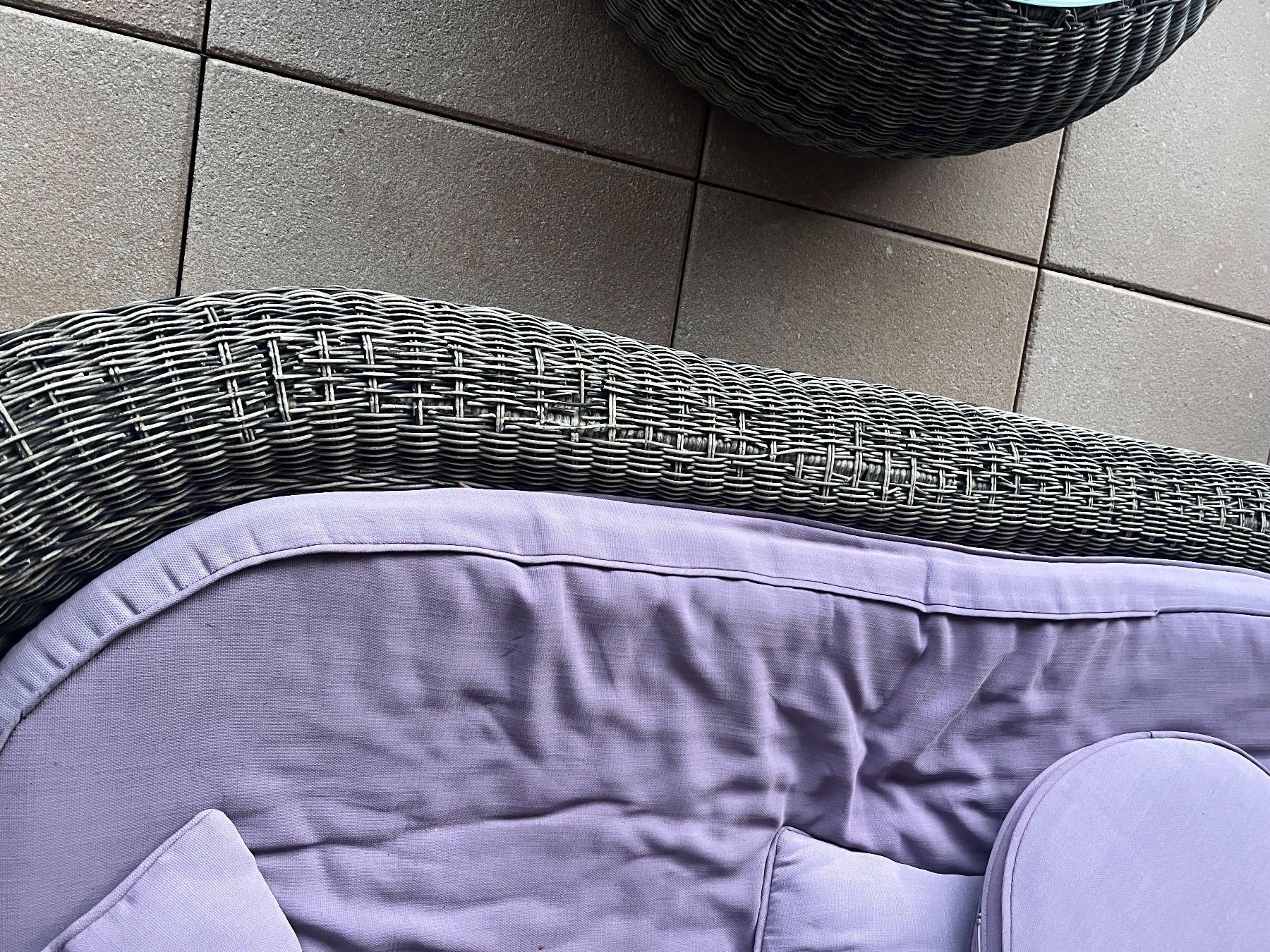 Sofas: Rattan-Gartenmöbel-Set – Gebraucht aus Bettlach von Swiss-2016 3