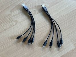 2x USB Multikabel