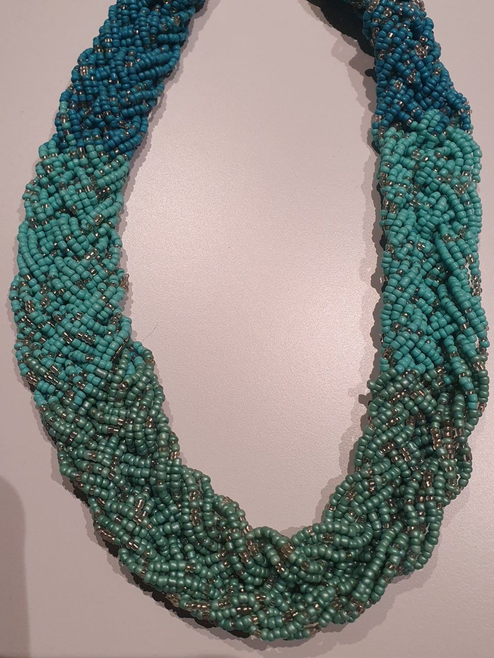 Ketten: Kette, türkis, Farbverlauf, Modeschmuck – Gebraucht aus Heinrichswil von sabi2809 2