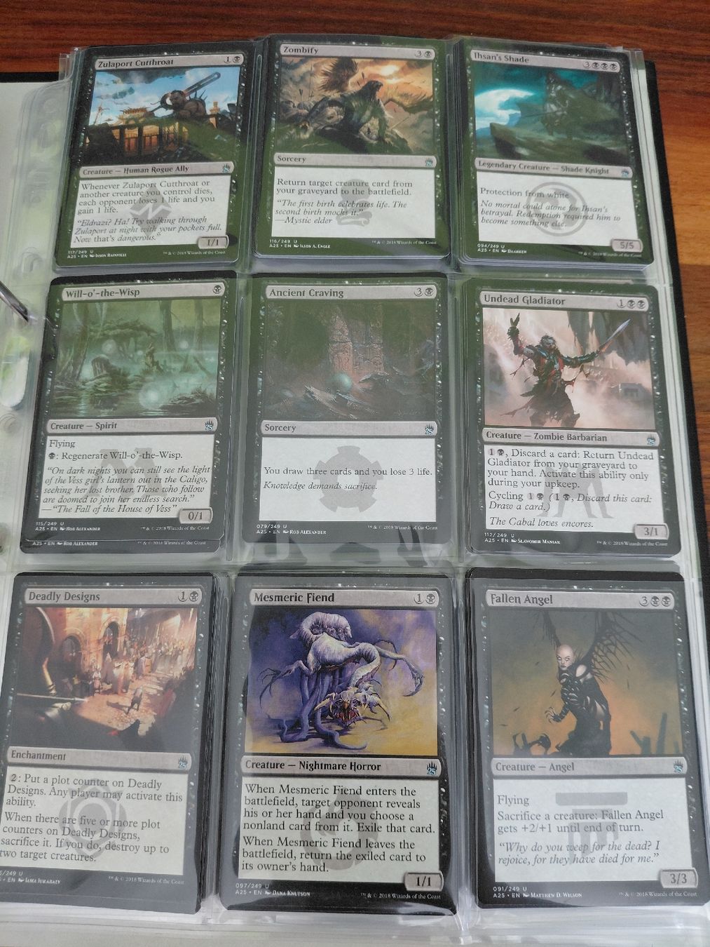 Magic The Gathering Carte collezionabili: Mtg Ordner voll mit M25 – Usato da Kehrsatz venduto da Jadeeeee 4