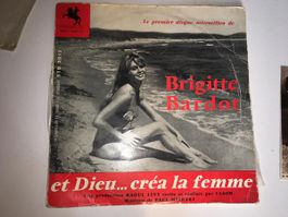 Brigitte Bardot Schallplatte "et Dieu... créa la femme" 1957