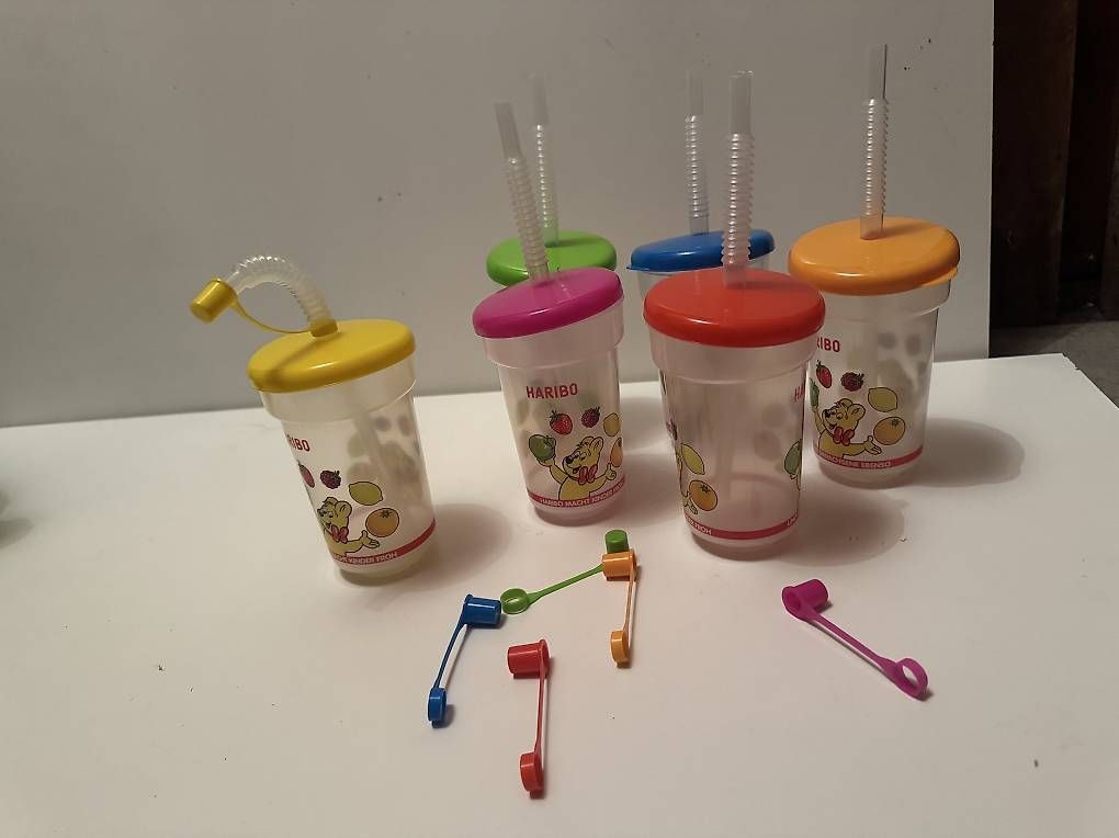 Bicchieri: Lot de 6 verres pour enfant  – Usato da Les Acacias venduto da DeborahK03
