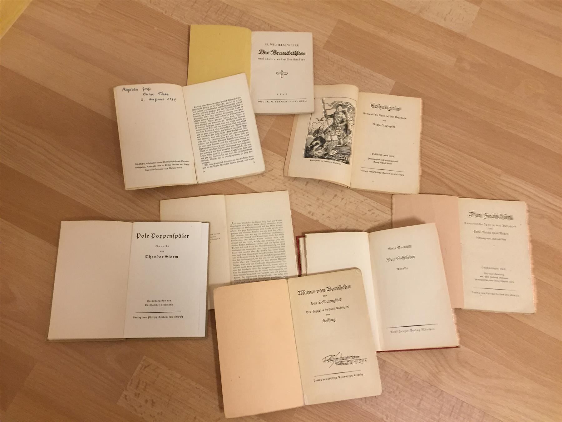 Libri: 8 Taschenbücher 1937-1949 – Usato da Cormagens venduto da Bonsai111 2