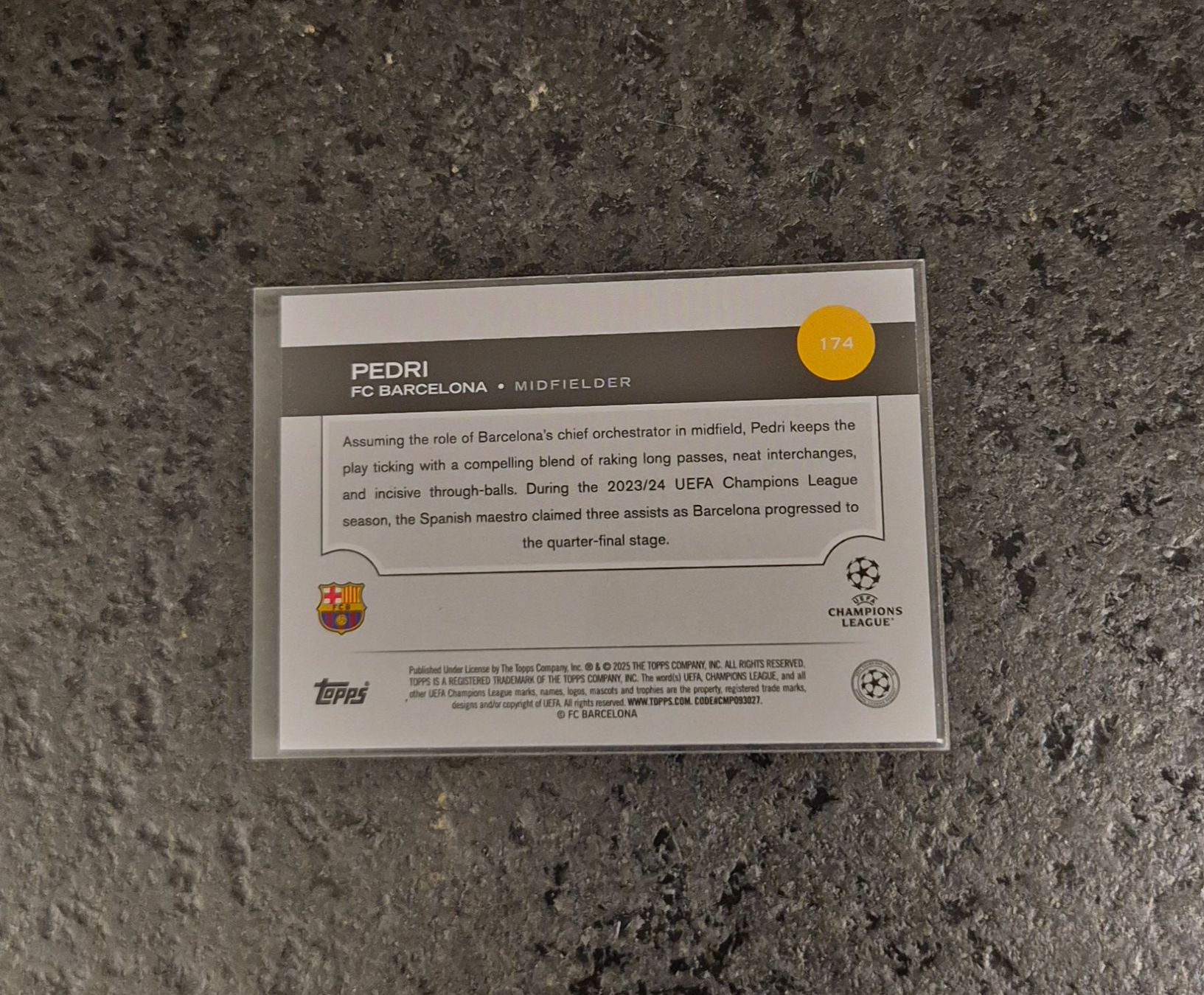Topps Carte collezionabili: Pedri - Barcelona - Topps – Nuovo (secondo la descrizione) da Burg AG venduto da Danoe 1