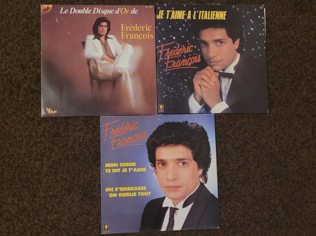 Schallplatten: 3 LP  Frédéric François – Gebraucht aus Martigny von MZ-67