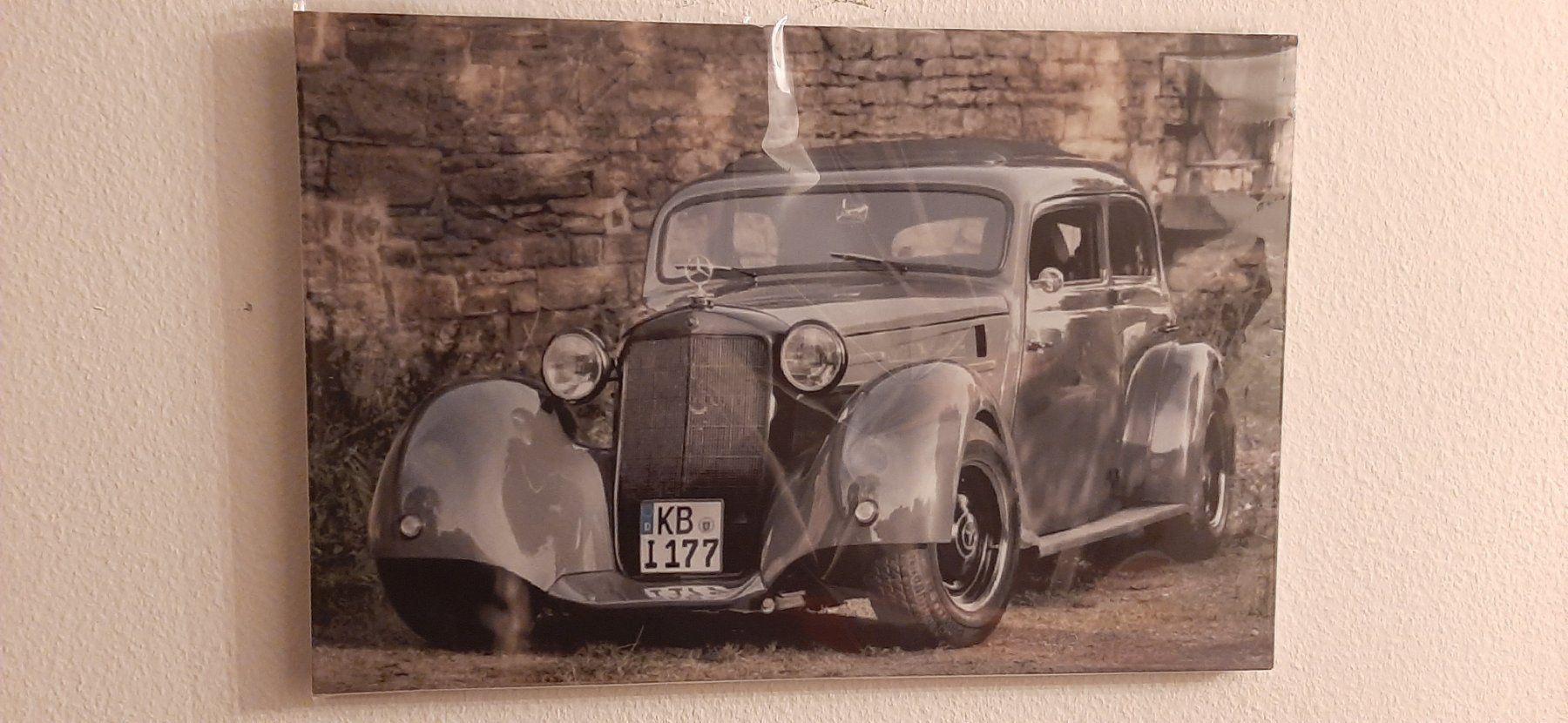 Posters & Illustrations: Oldtimer Mercedes Oldtimer 170s LED Bild – D'occasion à Kilchberg ZH par ruedi34 4