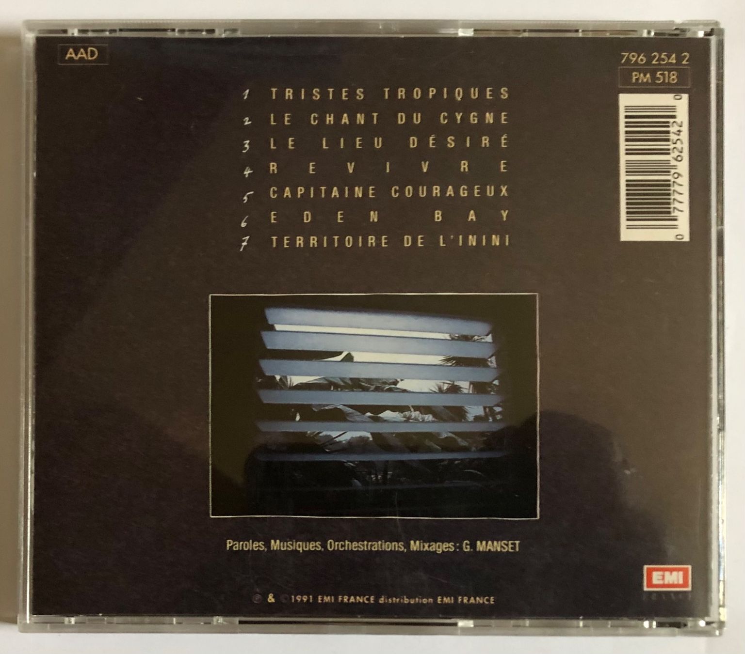CDs: GÉRARD MANSET - REVIVRE – Gebraucht aus Poliez-Pittet von Newtown-Records 1