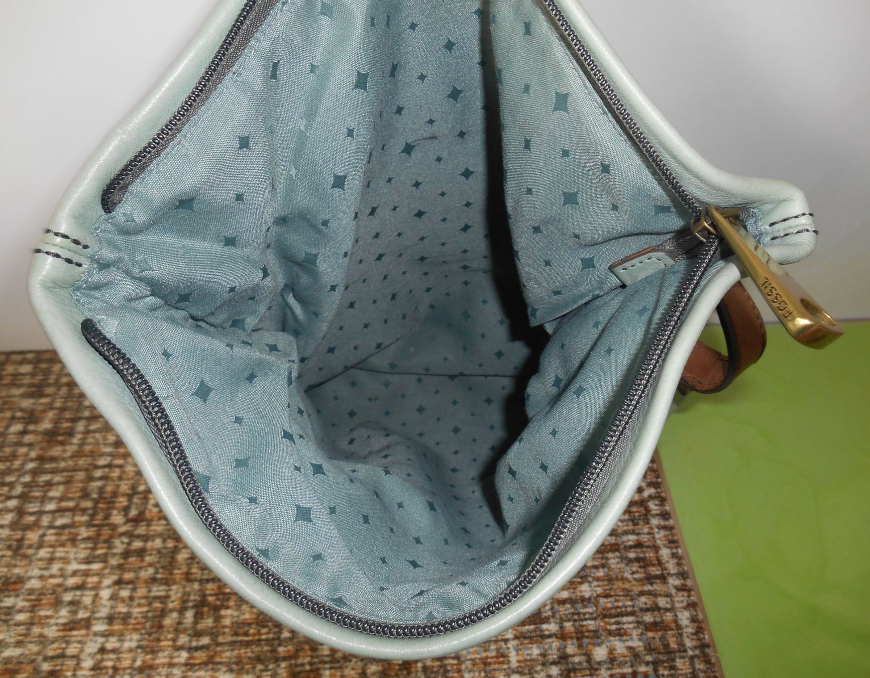 Fossil Taschen für Damen: Fossil Leder Handtasche/Umhängetasche – Gebraucht aus Basel von Birs868 6