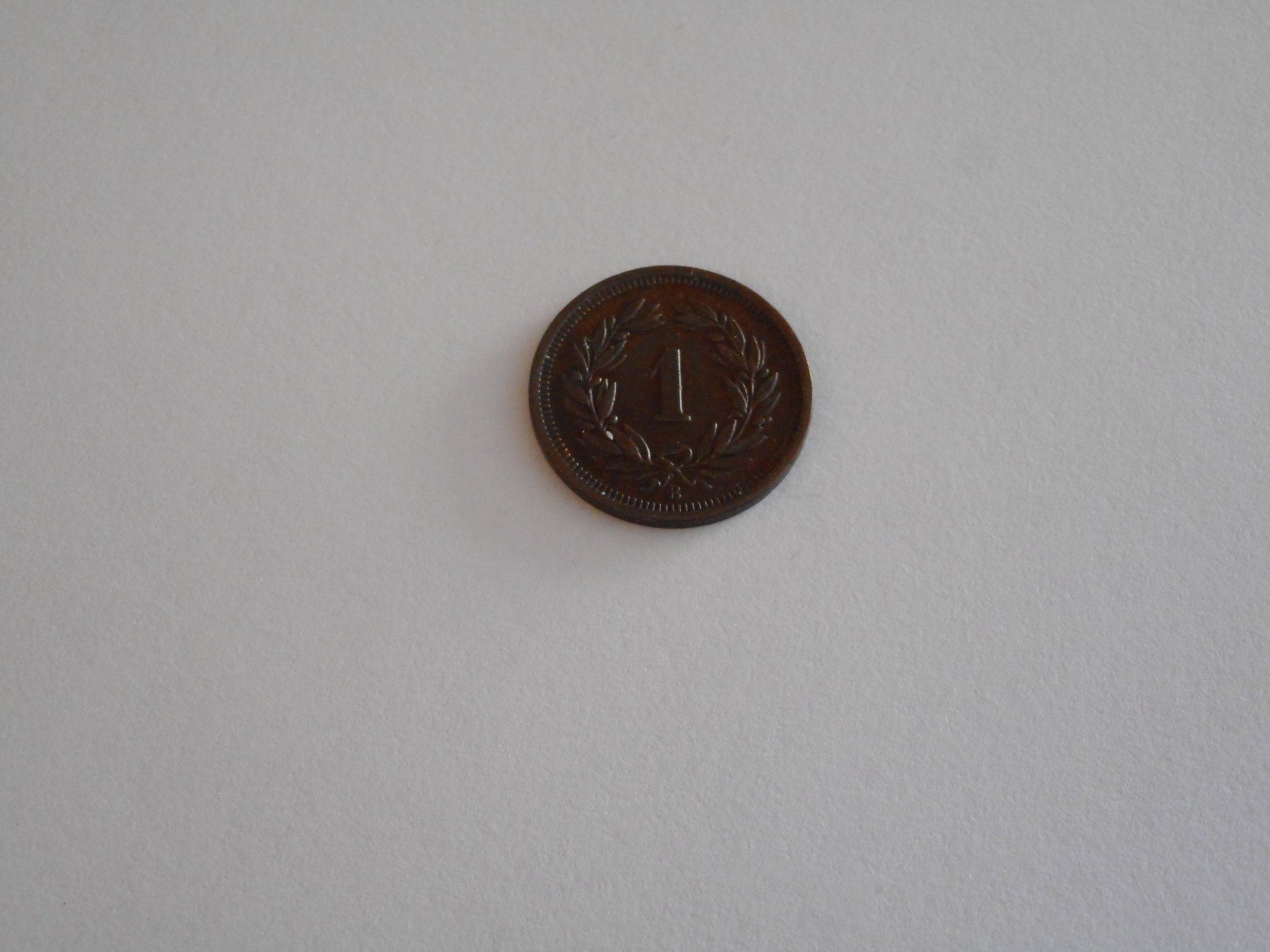 Toutes les monnaies: Pièce suisse de 1 ct. 1919 – D'occasion à Carouge GE par bemol_007 1