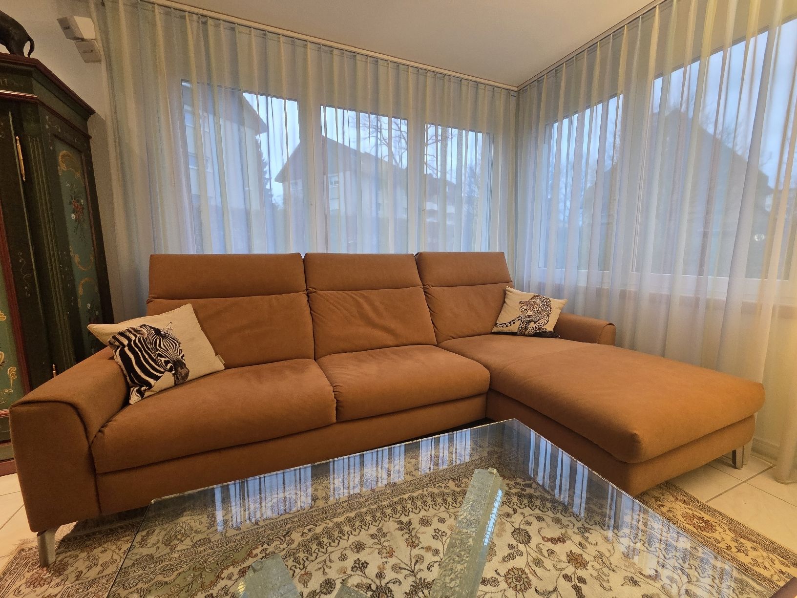 Divani: Ecksofa zu verkaufen, ca. 4-jährig – Usato da Schwerzenbach venduto da Bauschi