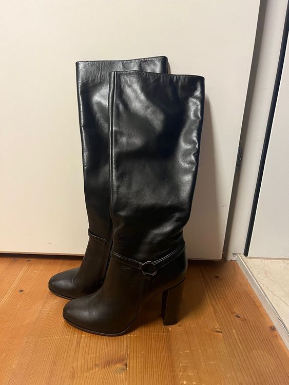 SLY010 Echtleder Stiefel (Gr. 37) 1