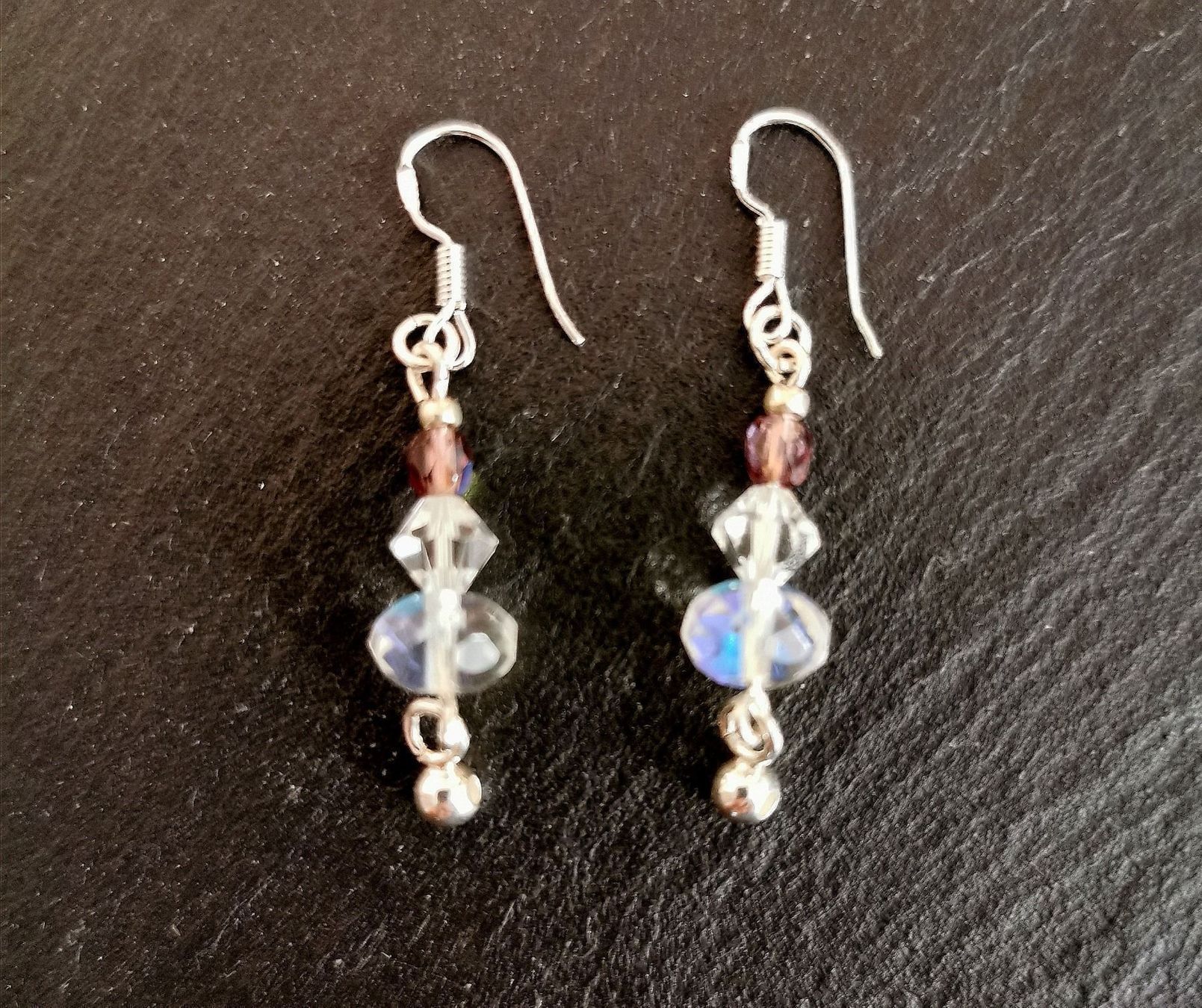 Orecchini pendenti & Orecchini a lobo: Boucles d'oreilles Argent 925 et Swarowski – Nuovo e nell'imballaggio originale da Veyrier venduto da Leilazizou