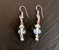 Boucles d'oreilles Argent 925 et Swarowski