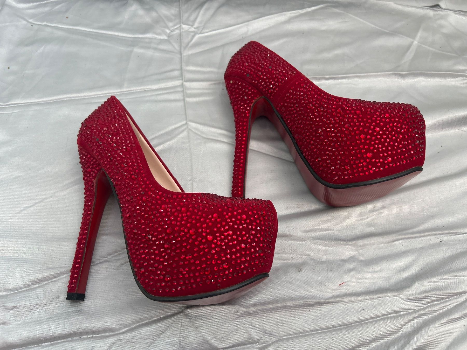 Scarpe da donna: Platform Plateau High Heels Pumps Gr 34 Neu – Nuovo e nell'imballaggio originale da Regensdorf venduto da Spyke55 1