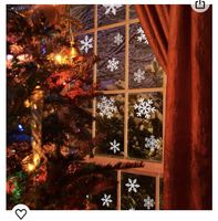 108 Blooven Schneeflocken: Winterdeko für Fenster