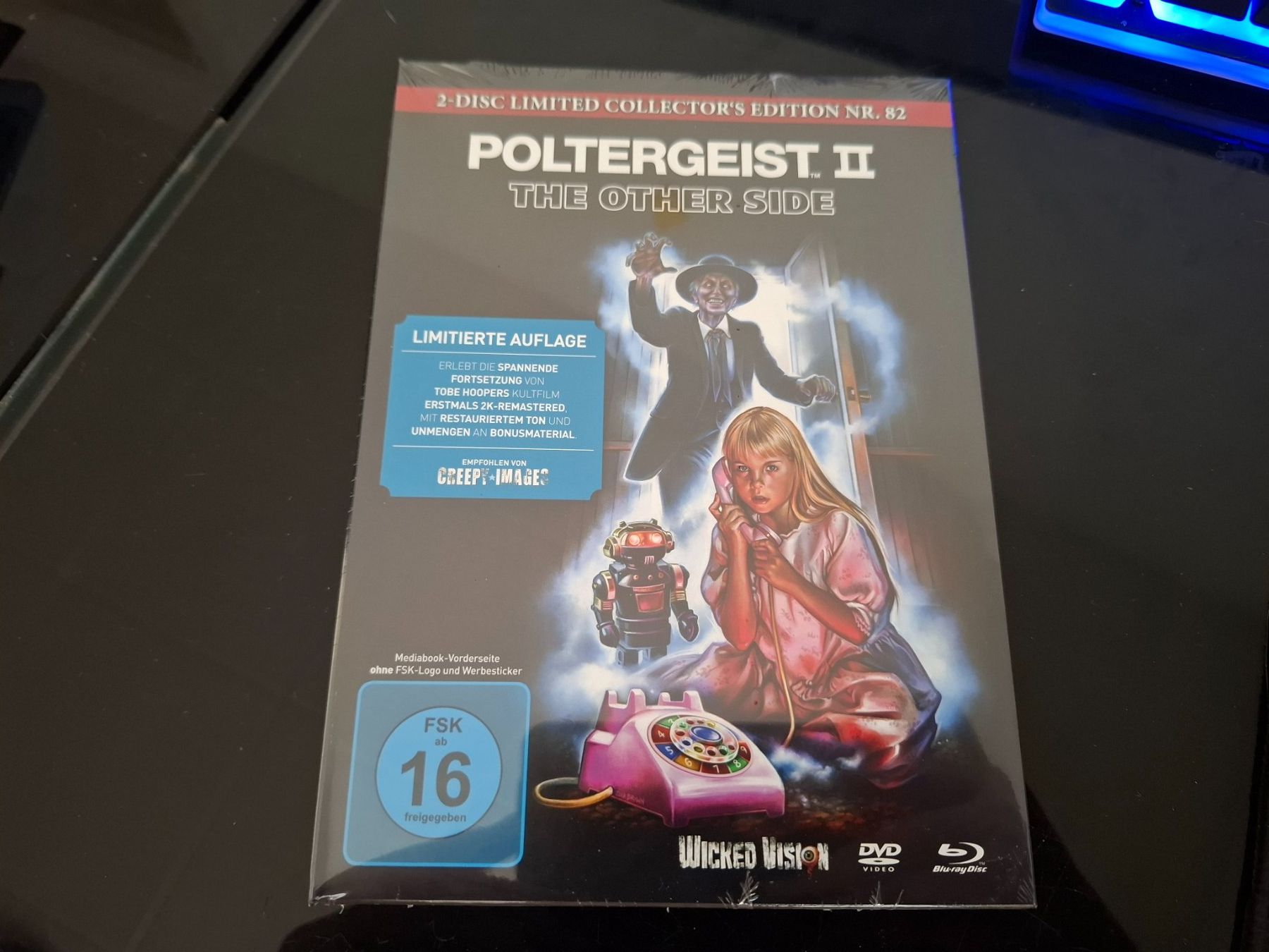 Tutti i DVDs: Poltergeist 2 (Mediabook - Limitierte Auflage) – Nuovo e nell'imballaggio originale da Frauenfeld venduto da Frankenstein01
