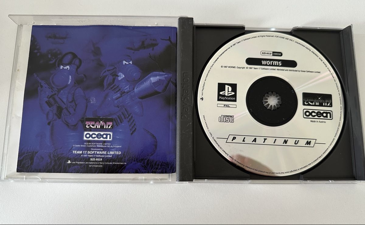 Sony Spiele: Worms Platinum Edition / Playstation 1 – Gebraucht aus Oberengstringen von sasej 1