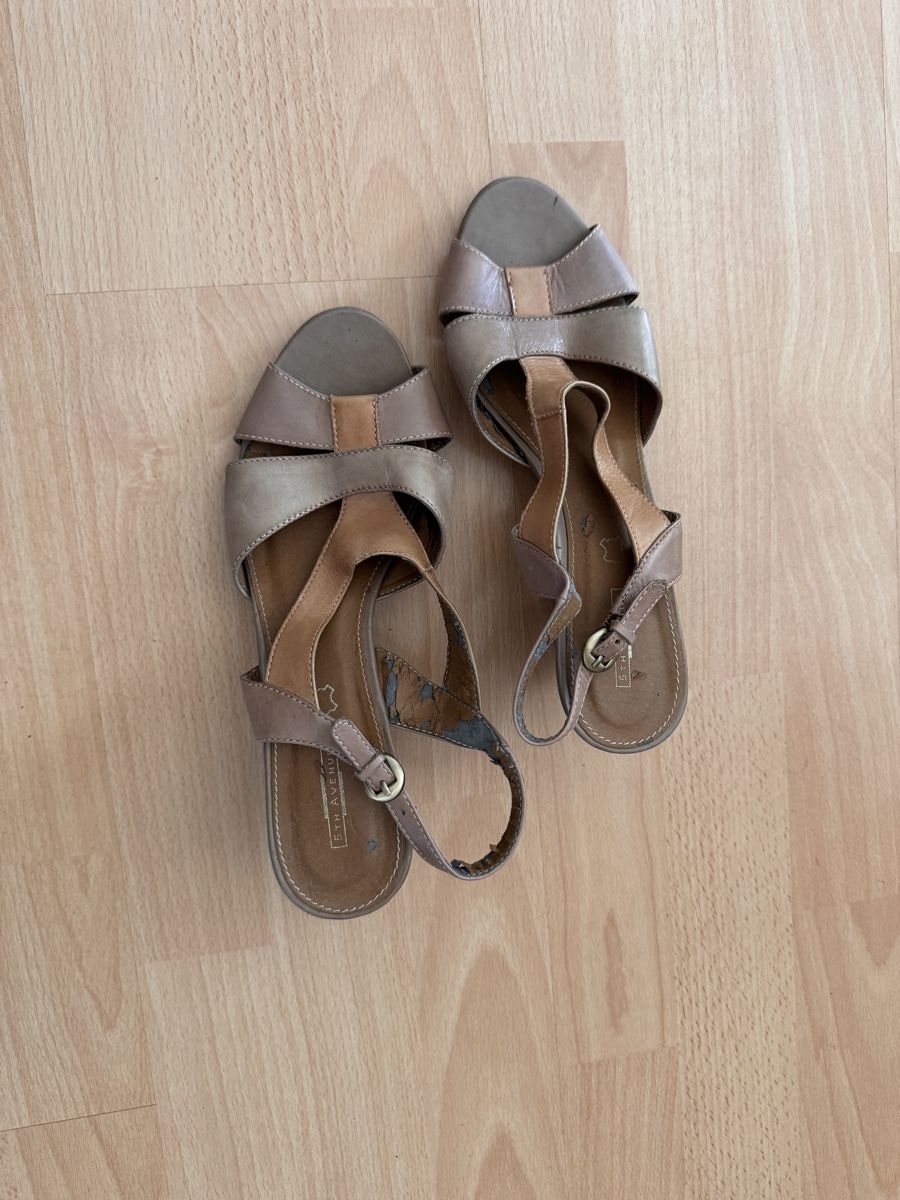 Scarpe da donna: Beige 5th Avenue Sandalen – Usato da Zürich venduto da man_nq66 1