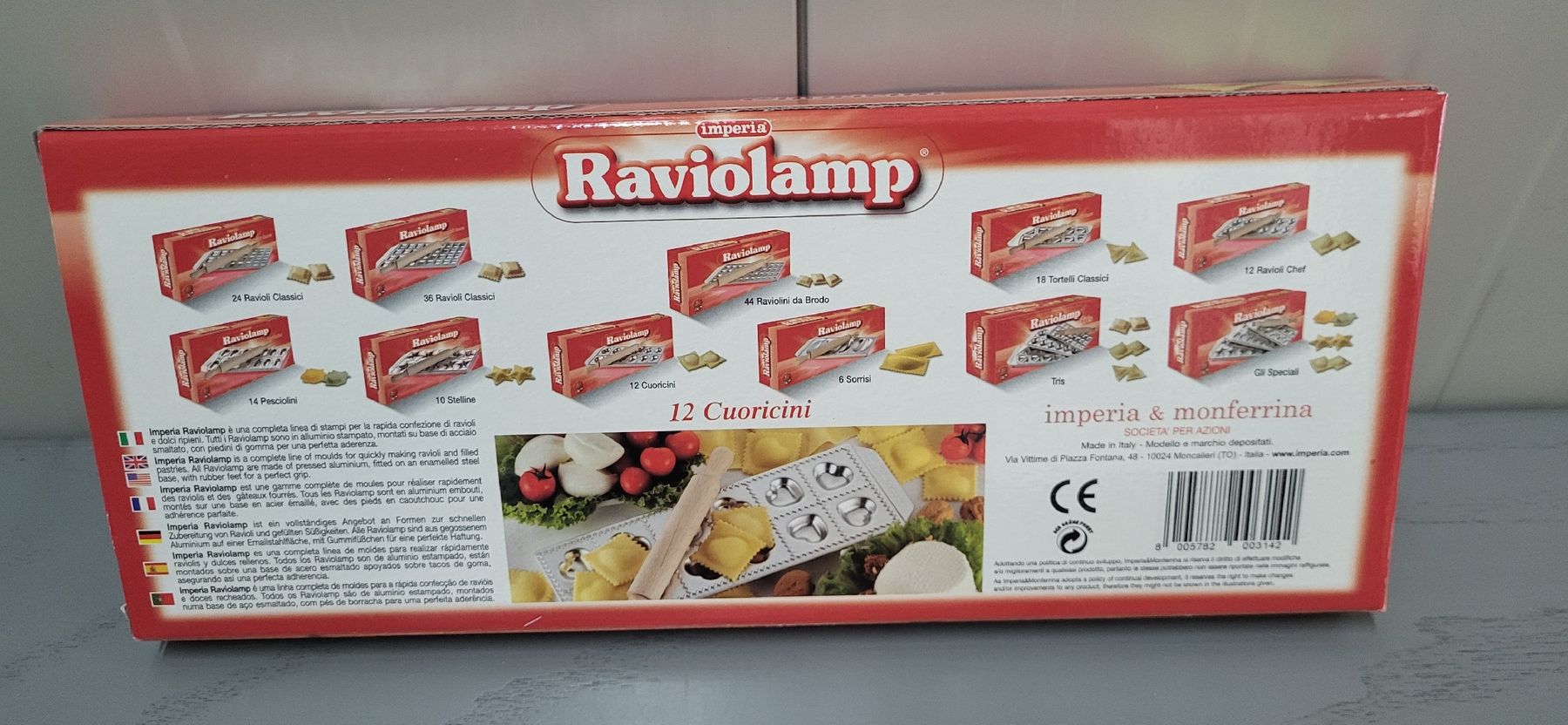 Elettrodomestici da cucina: Imperia Raviolamp Cuoricini, Herz Ravioli, Neu – Nuovo e nell'imballaggio originale da Figino venduto da mayam63 5