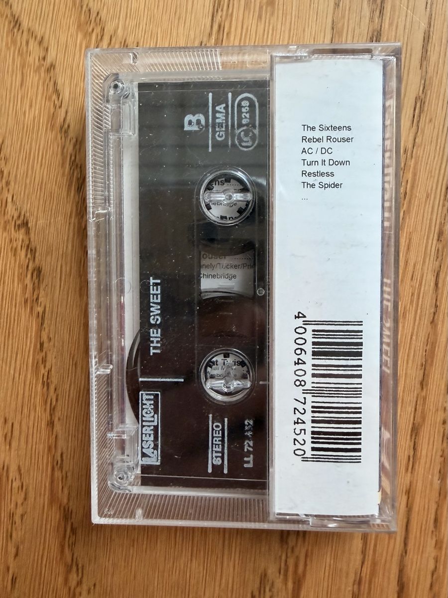 Musicassette: The Sweet: MC Musikkassette – Usato da Hünenberg venduto da Paddels 2