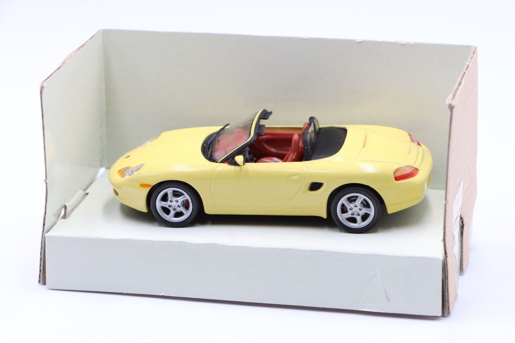 Porsche Modellini d'auto: Porsche Boxster 1:43 Schuco Junior – Nuovo e nell'imballaggio originale da Bühl b.Aarberg venduto da modelldiecast 4