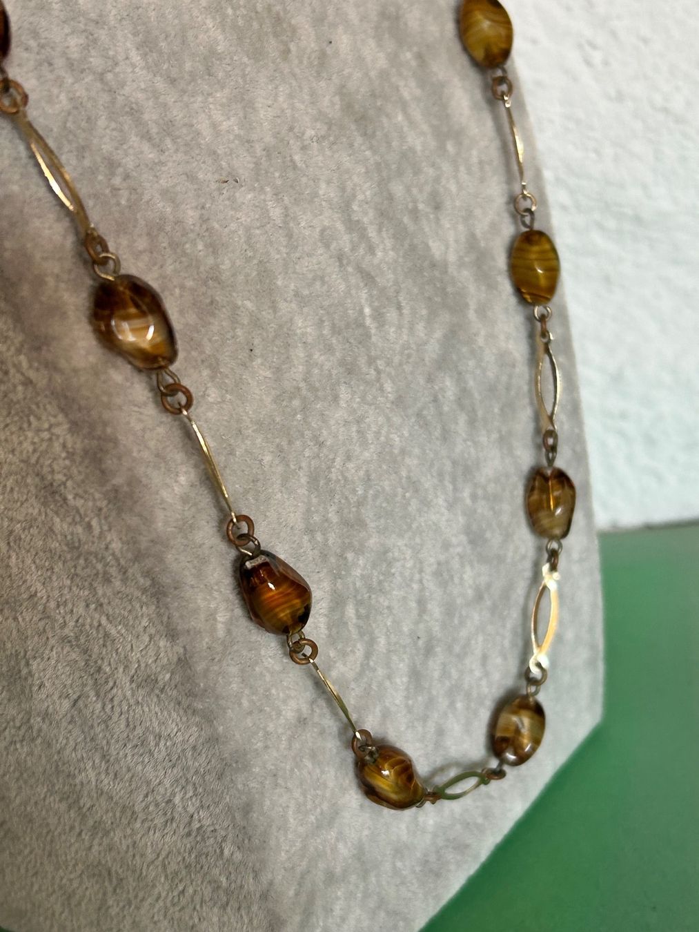 Catenine: Kette Tigeraugenstil (66cm) – Usato da Laufen venduto da Bellavitaboom 2