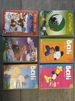 6 DVD enfants: Oui-Oui, Bali, Bobo etc.