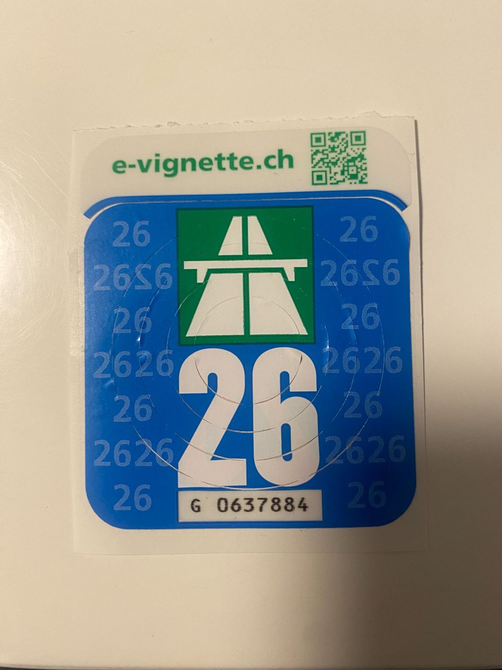 Vignettes Autoroutières: Autobahnvignette 2026 – Neuf (Voir description) à Elgg par GetandDrive8353