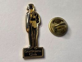 Pin's Gentlemen Club doré vintage