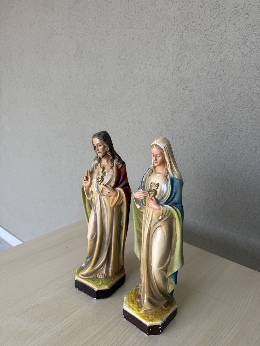 Sculture & Statue: Jesus und Maria Statue – Nuovo (secondo la descrizione) da Ruswil venduto da marbe01 1