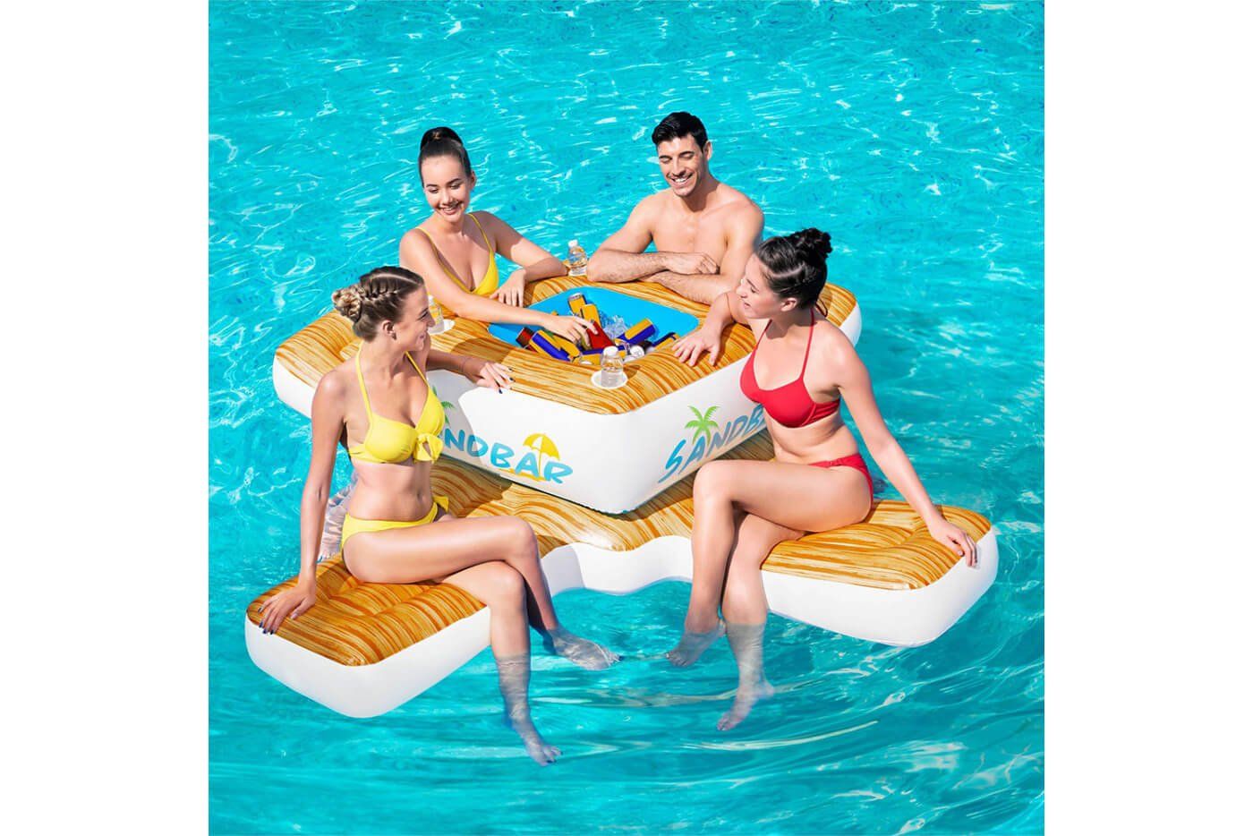 Salvagente: Bestway SANDBAR ISLAND 246X246CM – Nuovo e nell'imballaggio originale da Windisch venduto da shop-easy