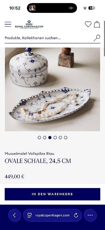 Ciotole: Royal Copenhagen Schale / Teller – Usato da Zürich venduto da kxf 1