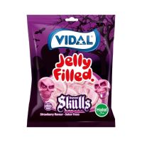 Vidal Filled Skulls, Fruchtgummi, 1 Beutel je 90g