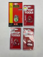 4 Schlösser: 1 Burg Wächter, 3 Top Tools - Neu & OVP!