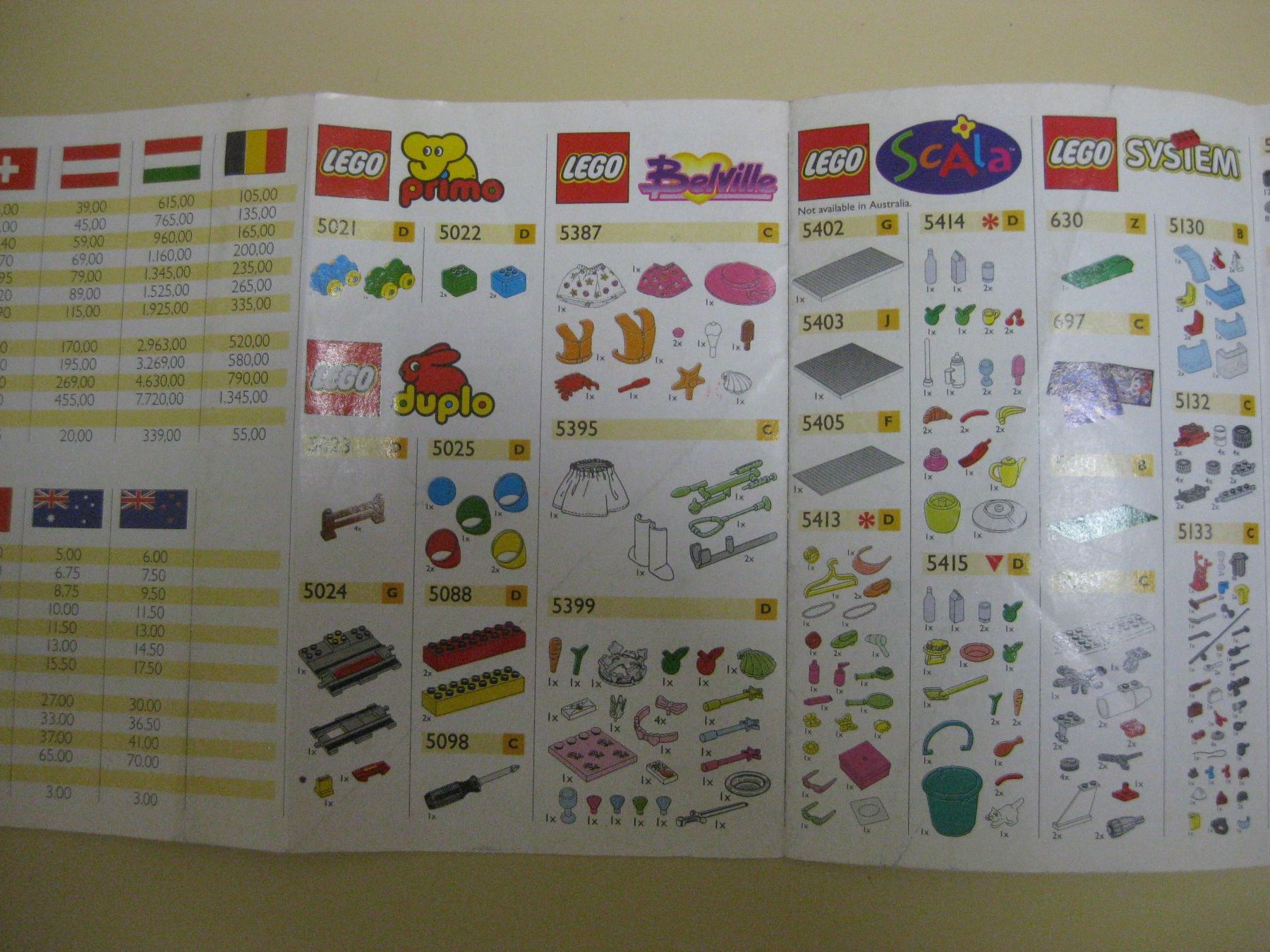 Legoland Kit di costruzioni: LEGO Legoland SERVICE Katalog 1999 – Usato da Münchenbuchsee venduto da suisse-schweiz 5