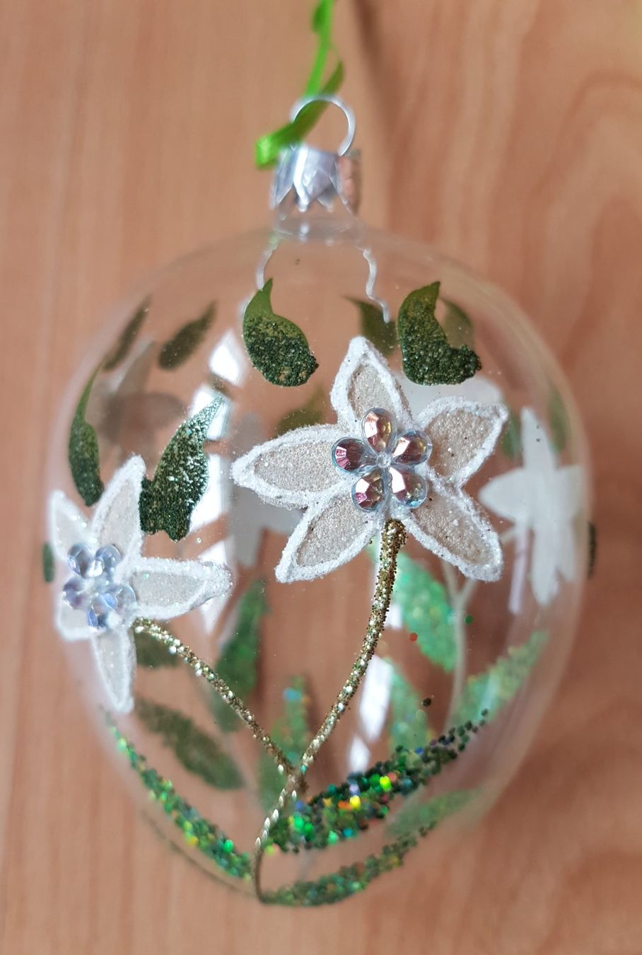 Tutte le decorazioni: 4 WUNDERSCHÖNE OSTERKUGELN - EIER / PLEXIGLAS / HANDARBEIT – Nuovo (secondo la descrizione) da Sax venduto da prinzenrollen 2