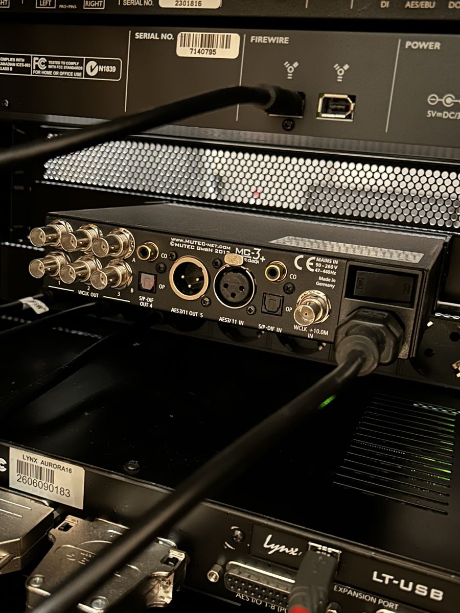 Attrezzatura per studi di registrazione: Mutec MC3+ 1G Master Clock & Audio Re-Clocker - Top Zustand! – Usato da Frauenfeld venduto da 24osale 2