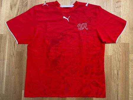 SCHWEIZ NATI TRIKOT 2006/08 MAILLOT SUISSE PUMA SVIZZERA S