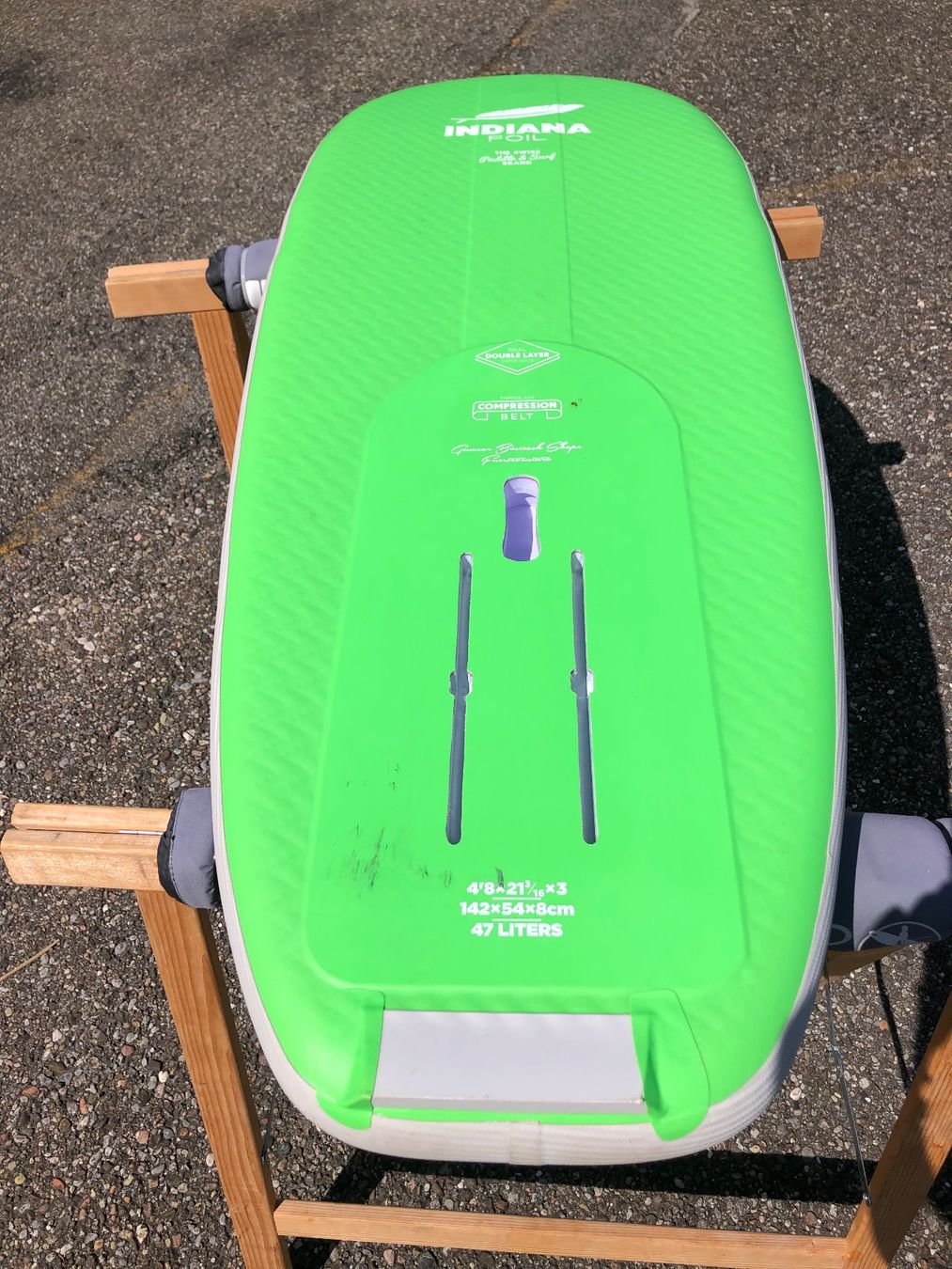 Indiana Tavole da surf e di nuoto: Indiana Wing Foil 47L Inflatable – Usato da Oberrieden venduto da WhiteWaveAG 4