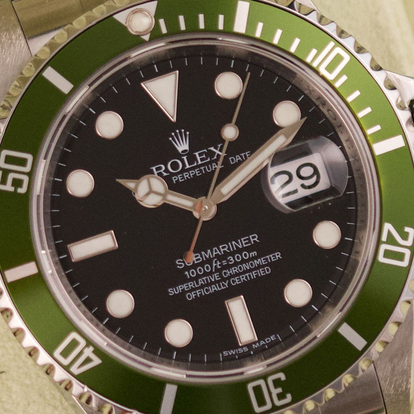 Rolex Orologi: Rolex Submariner "Kermit"/ 16610LV / 2008 / Full Set – Usato da Luzern venduto da PrimeSwissTime 4