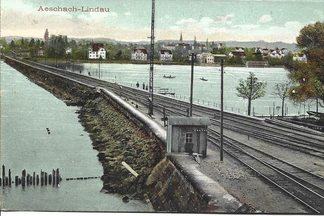 Cartoline postali: AK Aeschach bei Lindau. – Usato da Appenzell venduto da mai25